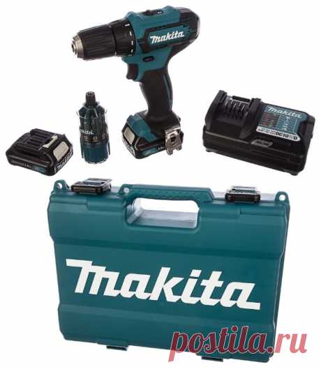 Дрель-шуруповерт аккумуляторная MAKITA DF 333 DWYE4