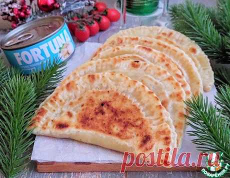 Кутабы с творогом и тунцом – кулинарный рецепт