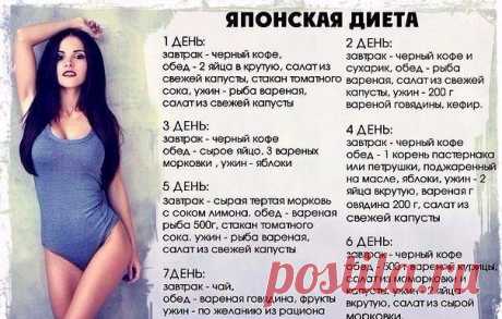 Как похудеть за неделю