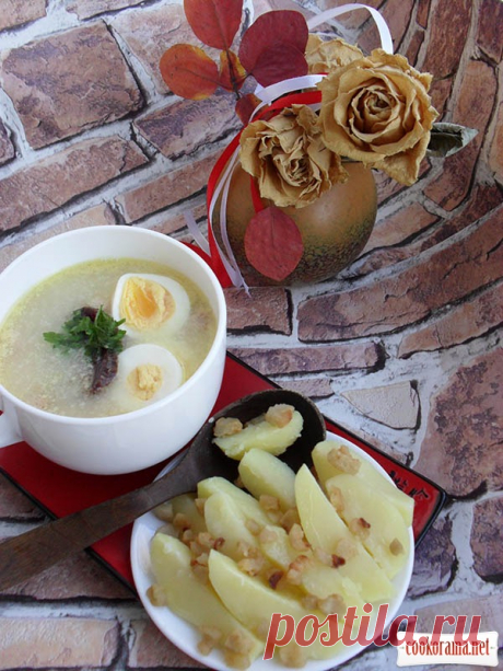 Жур (zurek) -польский Пасхальный суп / Мясные супы / Кукорама — вкусные рецепты!