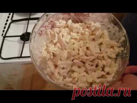 Вкуснейший салат из кальмара