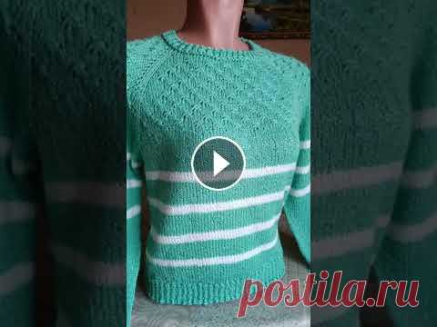 #shorts //Кофточка, вязание спицами.

связать свитер малышу