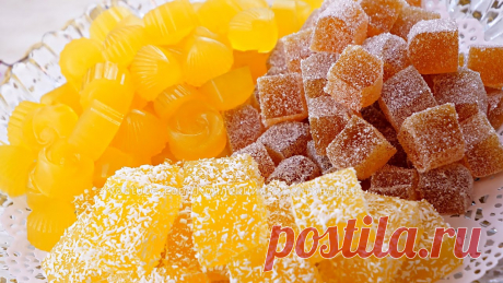 🍊Сразу три рецепта домашнего мармелада! 🍋 Апельсиновый мармелад с желатином, агар-агаром и пектином! Сегодня покажу сразу три варианта приготовления домашнего мармелада из цитрусовых. Это будет апельсиновый мармелад на желатине, на агар-агаре и на пектине.Вс...