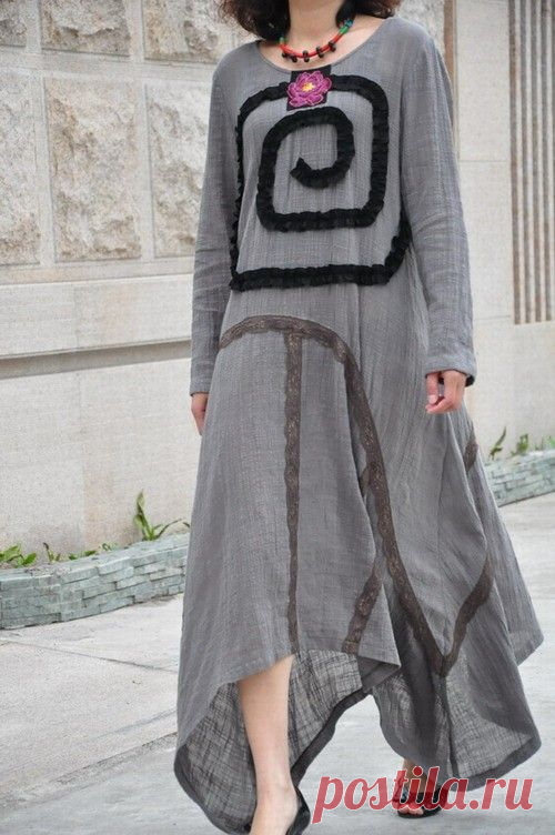 Secret veil/embroidery lace aymmetrical hem by KelansArtCouture, $75.00: