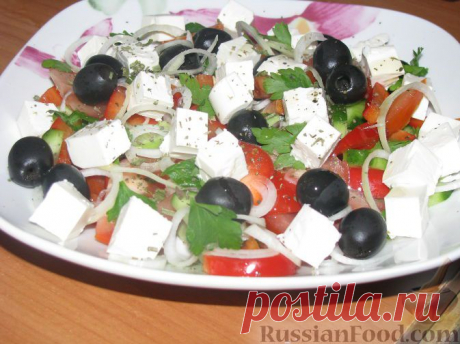 Рецепты греческого салата