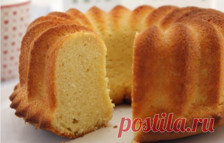 Сметанный кекс - кулинарный пошаговый рецепт с фото на KitchenMag.ru