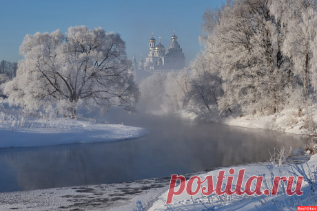 Фото: Морозное утро. Худофотожник Александр Медведев. Пейзаж - Фотосайт Расфокус.ру
