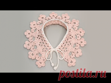 코바늘 레이스 케이프-347[Eng]-(Crochet collar)