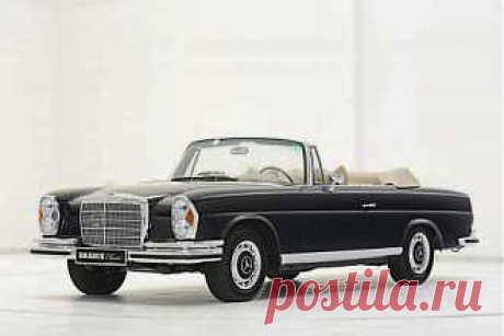 Авто Brabus восстановил кабриолет Mercedes-Benz 280 SL W111 - свежие новости Украины и мира