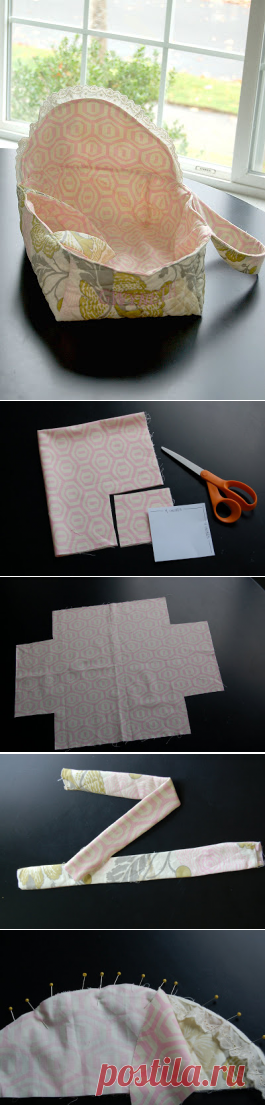 Nothing Fancy: Baby Doll Bassinet TUTORIAL
