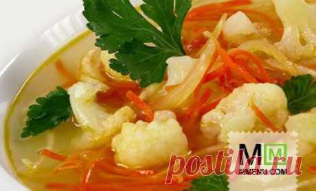 Суп из цветной капусты (3) - кулинарный рецепт. Миллион Меню