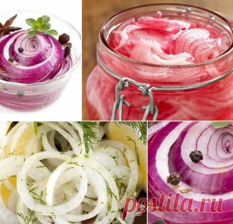 МАРИНОВАННЫЙ ЛУК: 3 ЛУЧШИХ РЕЦЕПТА