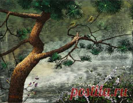Корейский художник Chung Soo Youn (Чон Юн Су)