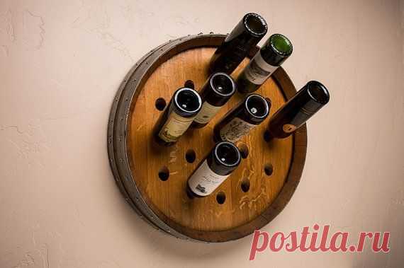 Napa Valley Wine Barrel Wine Rack - 19 Bottle