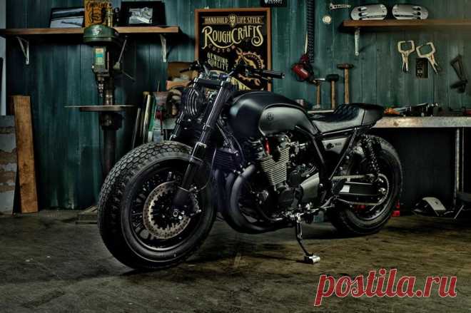 Кастом Yamaha XJR1300 от Rough Crafts | MotoTeamRussia | Яндекс Дзен