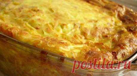 Запеканка из кабачков. Домашние будут в восторге! Простой рецепт вкуснейшей запеканки!
