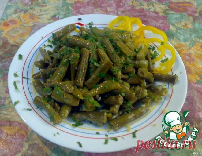 Зеленая фасоль с чесноком по-сирийски