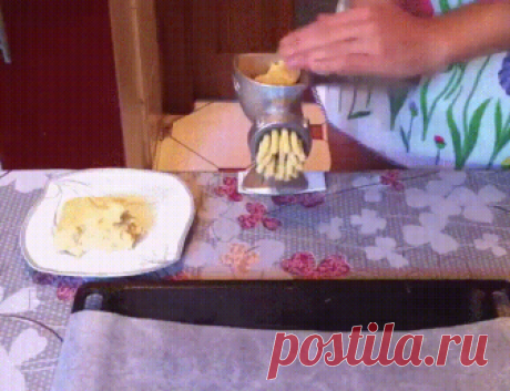 печенье через мясорубку – «хризантемы»
