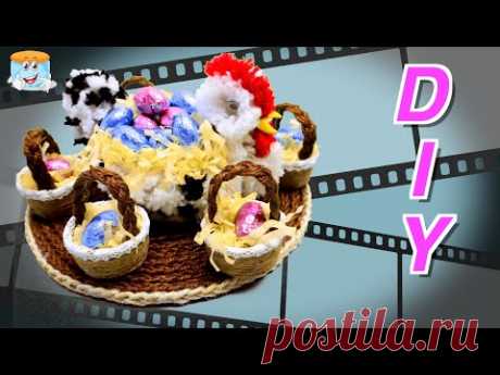 Пасхальные поделки своими руками пасхальный декор - YouTube