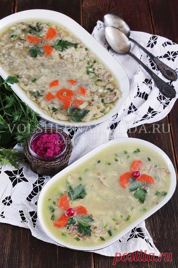 Холодец из курицы, рецепт с фото пошагово | Волшебная Eда.ру