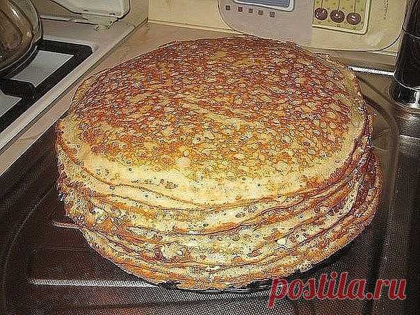 ЗАВАРНЫЕ БЛИНЧИКИ НА КЕФИРЕ 