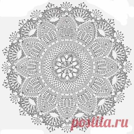 Кружевная салфетка - Салфетки