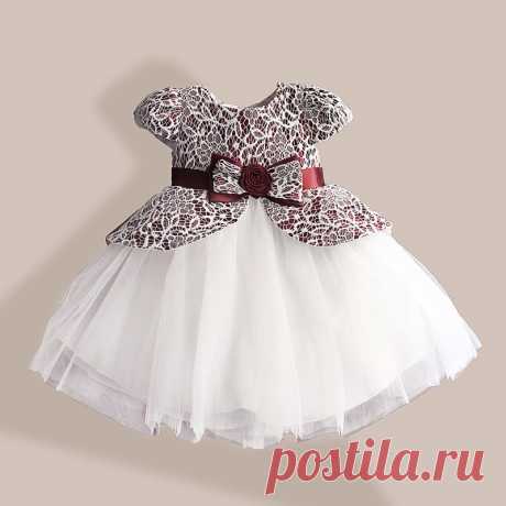 dresses quinceanera Picture - More Detailed Picture about Lace Flower Girl Dress TUTU style Silk Belt Princess Kids Dresses Short sleeve Girls Party Dress for 1 5T Picture in Dresses from children paradise | Aliexpress.com | Alibaba Group