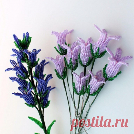 Нежные цветы из бисера — DIYIdeas