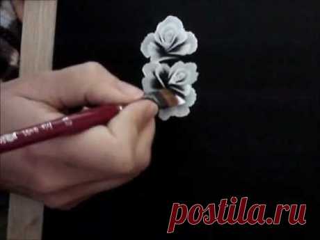 Chinese painting Китайская роспись розы