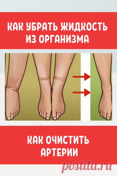 Вот как бороться с удержанием жидкости и очистить артерии! — Калейдоскоп событий