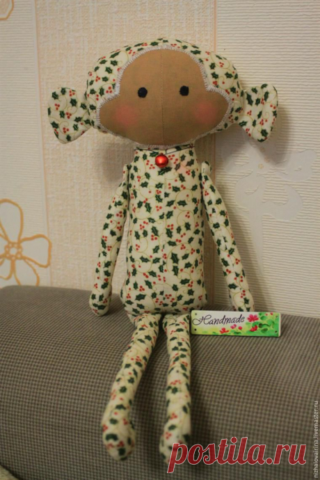 Шьем символ 2016 года — обезьянку - Ярмарка Мастеров - ручная работа, handmade