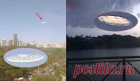 Два похожих НЛО сфотографировали над Бразилией и Сент-Люсией | Земля - Хроники жизни