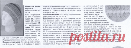 Схема вязания: Полосатая шапка | Шапки спицами - petelka.net