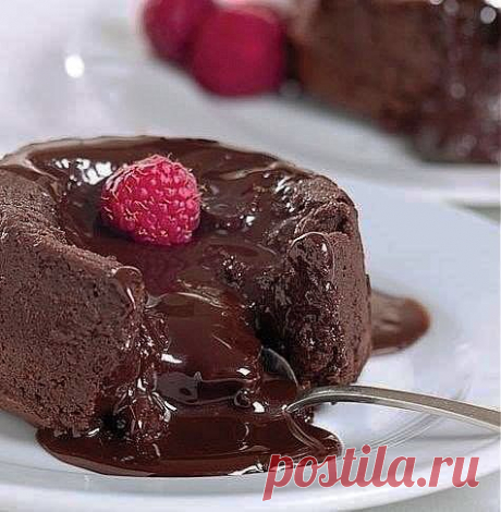 Тающий шоколад (Fondant au chocolat) | Йога и здоровье