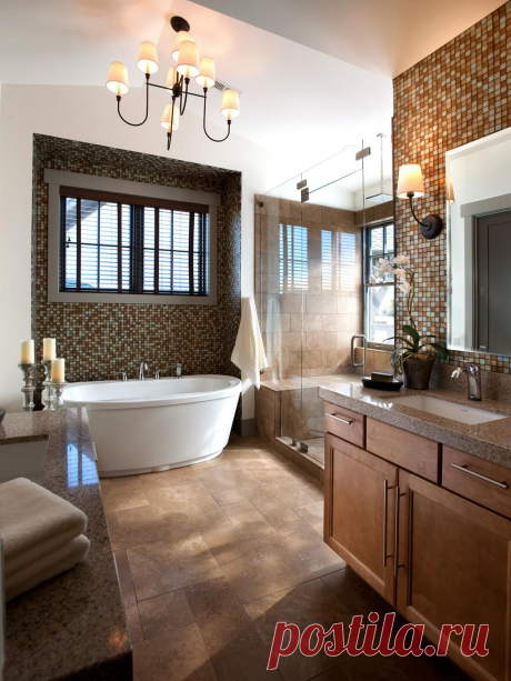Pictures of Beautiful Luxury Bathtubs - Ideas &amp; Inspiration | Bathroom Ideas &amp; Design with Vanities, Tile, Cabinets, Sinks | HGTV