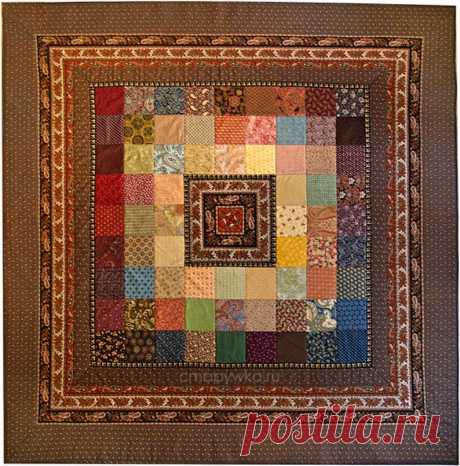 Patchwork quilt mosaic | Etsy