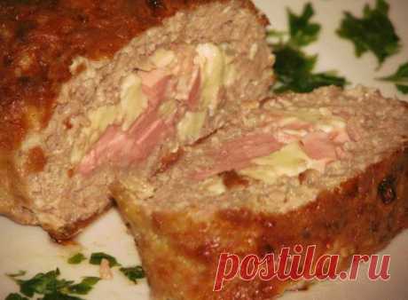 Очень нежный мясной рулет