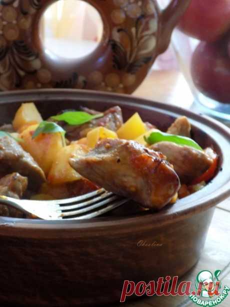 Оджахури на кеци – кулинарный рецепт