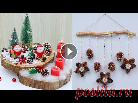 6 Christmas Decoration Ideas at Home using Pine Cones! Christmas 2022 ► Subscribe HERE: http://bit.ly/FollowDiyBigBoom...