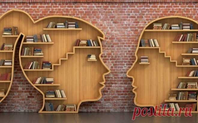 Оригинальные идеи разных книжных полочек