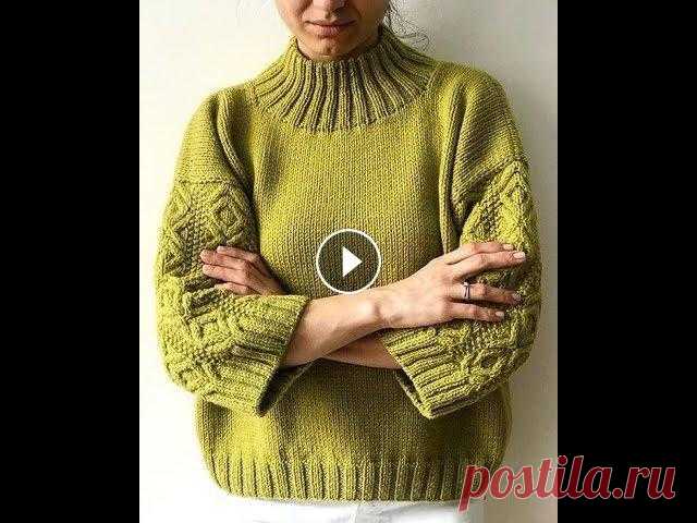 Женский Свитер Спицами - стильные модели - 2019 / Women's Sweater Knitting Stylish Models
юбка крючком белая длинная