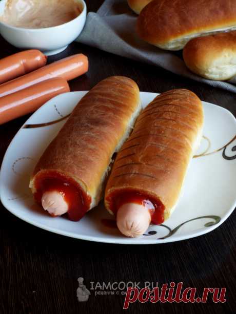 Булочки для французских хот-догов — рецепт с фото пошагово