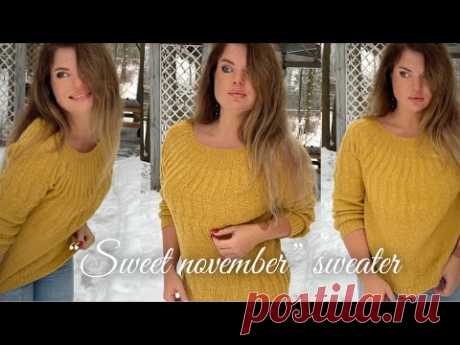 В этом джемпере вы почувствуете себя королевой! 👑👌✨ 5 часть МК Knitting beautiful sweater