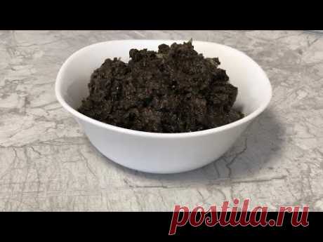 Грибная икра на праздничный стол.