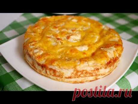 Нежнейший мясной пирог без возни и волокиты с тестом