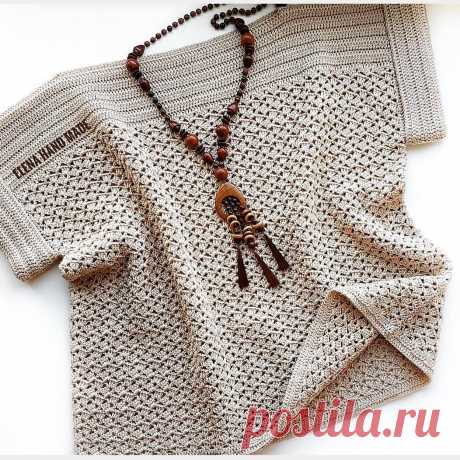 Что связать из льна? 5 топов на лето (идеи и описания). / Яндекс Дзен