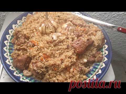 Таджиксий Плов из Баранины