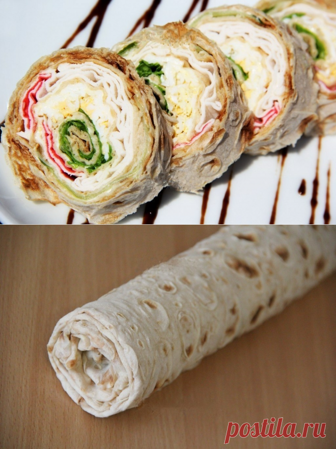 Палочки из лаваша
