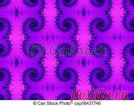 Drawing of Seamless fractal pattern - Digtal computer graphic -... csp16437746 -  Search Clip Art Illustrations and EPS Vector Graphics Images