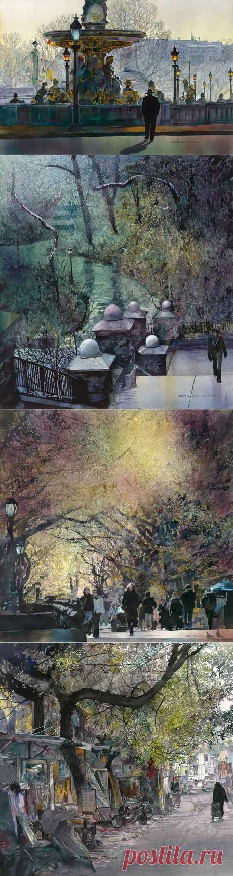 Потрясающие урбанистические пейзажи John Salminen